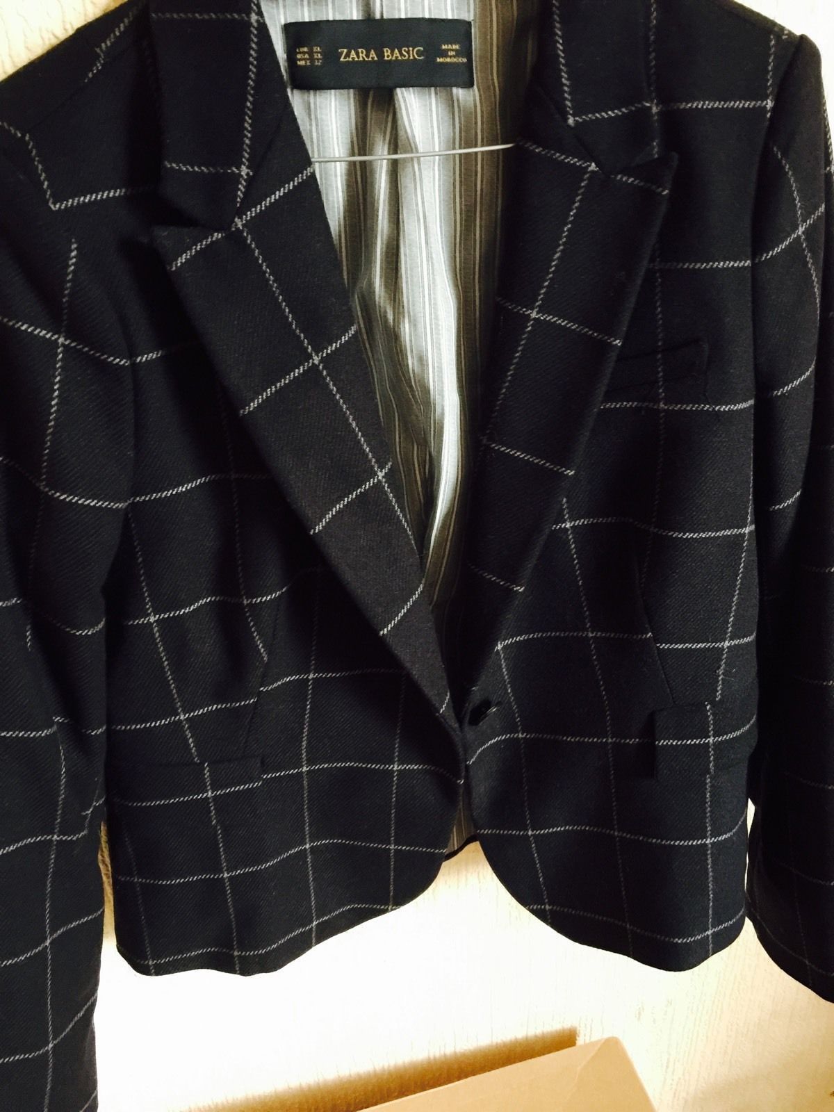 Plus Size Checked Blazers for Women