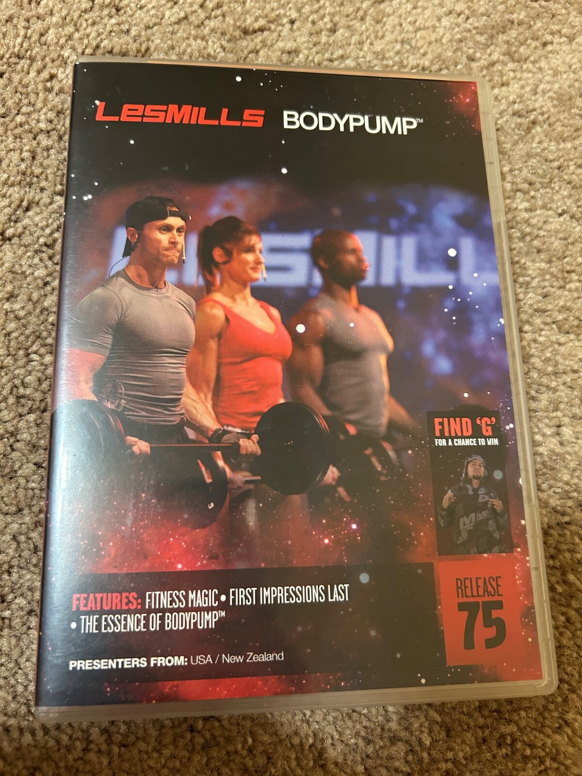Les Mills BODYPUMP Body Pump 75 DVD + CD + Notes Strength