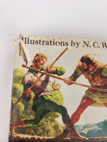 1940  ANTHOLOGY OF CHILDREN'S LITERATURE NC Wyeth Hardcover, DJ Johnson Scott 