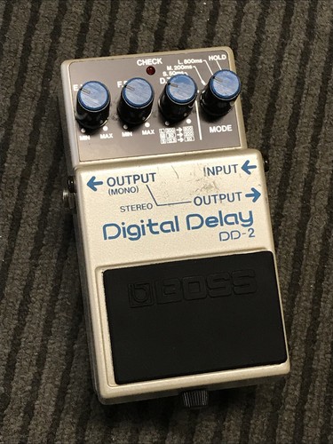 Boss DD-2 Delay Guitar Effect Pedal Made In Japan Vintage