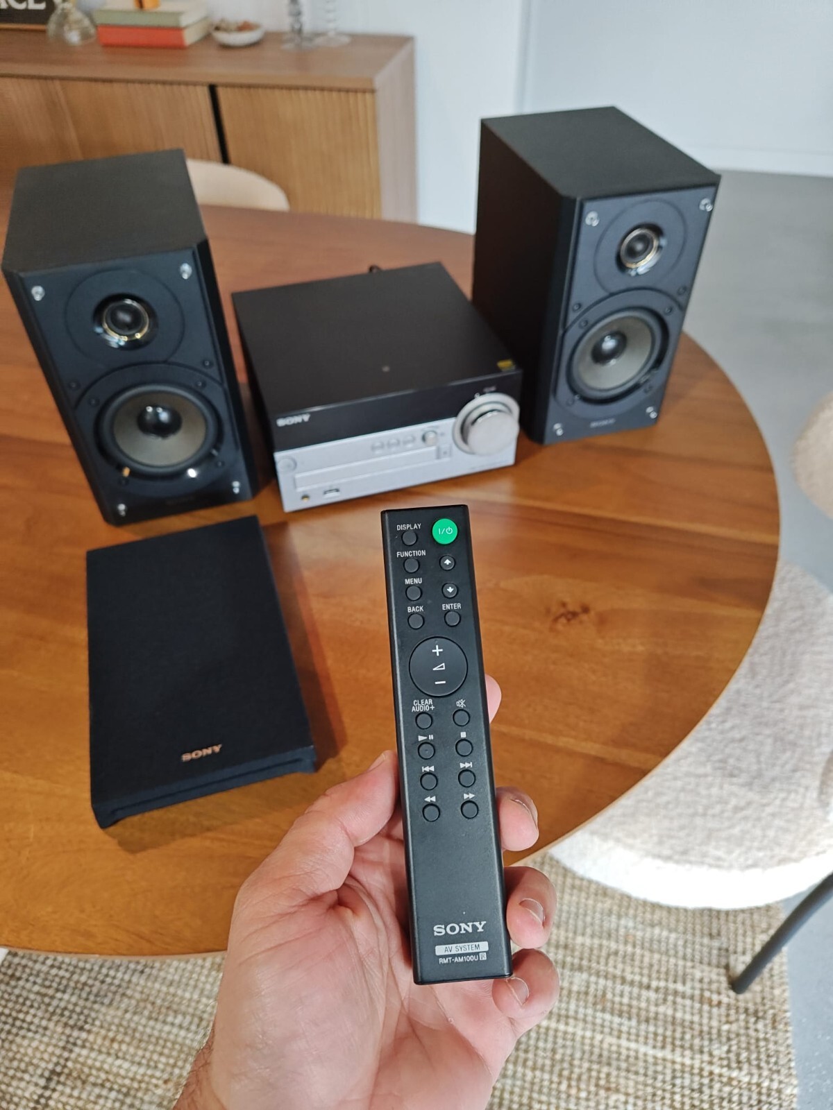 SONY スピーカー　cmt-sx7 ジャンク オーディオ機器 SONY スピーカー cmt-sx7 ジャンク