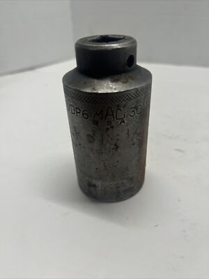 Mac Tools VDP6-- 1/2'' Drive 6 Point Metric 30mm Deep Impact Socket USA