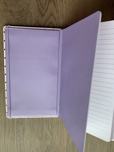 Kate Spade Notebook/ Journal Polka Dot &ldquo;B&rdquo; Initial, Elastic Band And Lined Pages