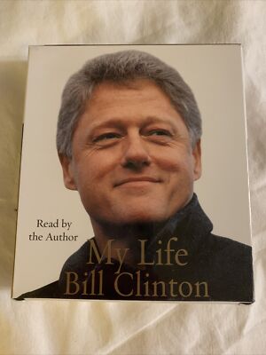 My Life By Bill Clinton (2004, Compact Disc, Abridged Audiobook) Sealed 6-Disc