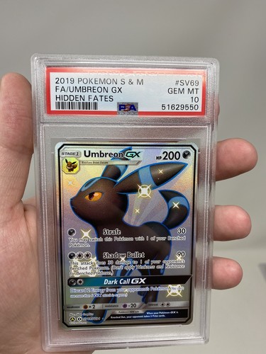 Umbreon BGS 9 Pokemon Hidden Fates Shiny Vault - Umbreon GX SV69