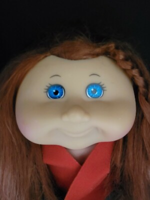 Cabbage Patch Kids JAKKS 2011 CPK Red Corn silk Hair Blue Eyes 