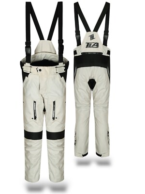 TLA EXPLORA LIGHT Pantaloni moto protezioni CE classe A con bretelle sino a 6XL