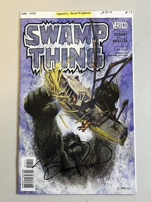 Swamp Thing #17 DC Vertigo (2005,  Signed by Bernie Wrightson Auto