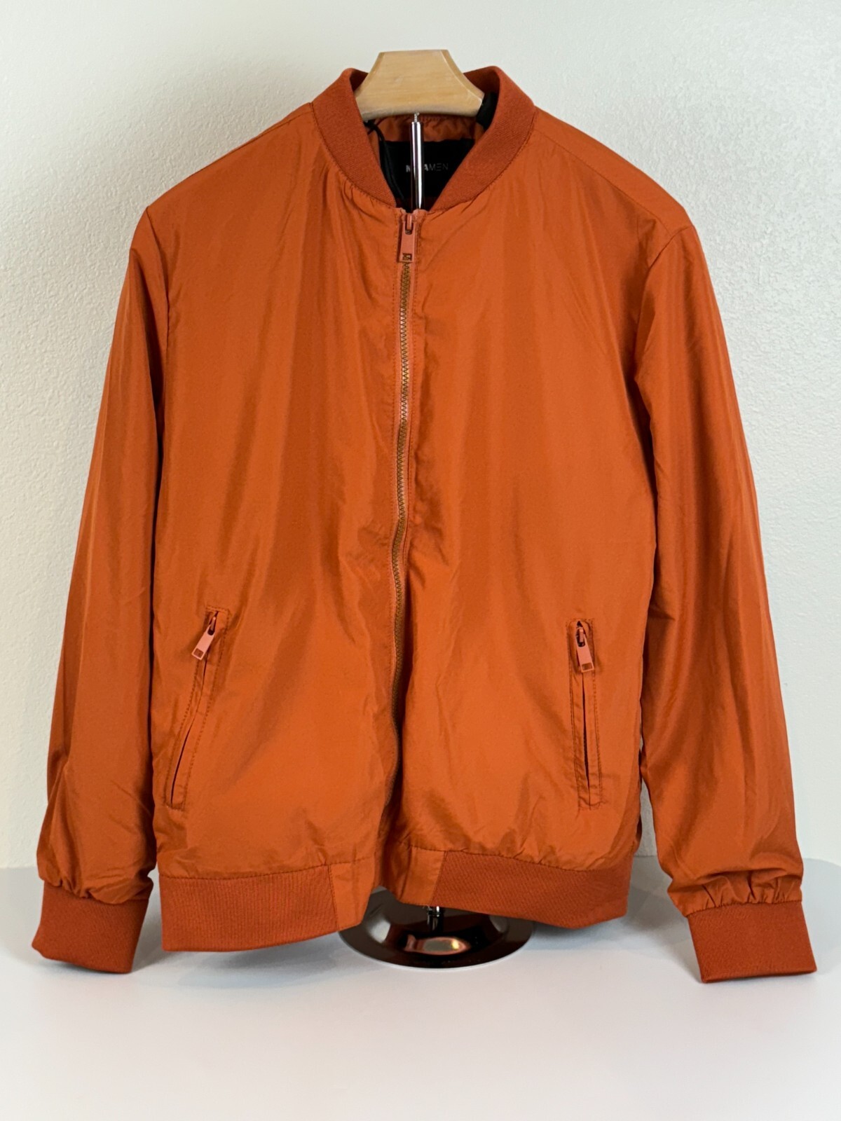 Vintage Y2K Black Down Bomber Jacket ~ 2000s Oversized Faux
