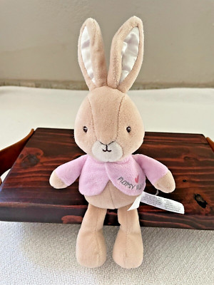 Peter Rabbit FLOPSY BUNNY Beatrix Potter Mini Plush Satin Ears Sewn Eyes Easter