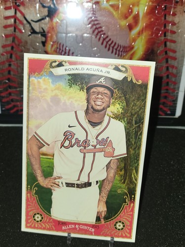 2023 Topps Allen & Ginter Ronald Acuna Jr. Boxloader Boxtopper #BC