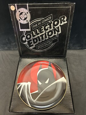 Warner Bros 1993 Batman Limited Edition Collector Plate #283/2500 DC Comics
