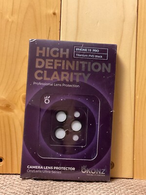 High Definition Clarity Professional Lens Protection For iPhone 15 Pro