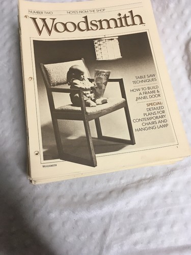 Woodsmith Magazines    Issues 1 – 54    Years 1979-1988 - Woodworking Tools
