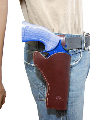 NEW Barsony Burgundy Leather 49-er Style Gun Holster for Ruger 4'' Revolvers