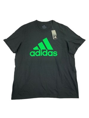 

Мужская черная футболка с графическим логотипом ADIDAS Classic Fit, Черный, H56324