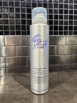 NEW Monat Studio One GLOSSY SHINE MIST Hair Spray with REJUVENIQE S 4.6oz 137.8
