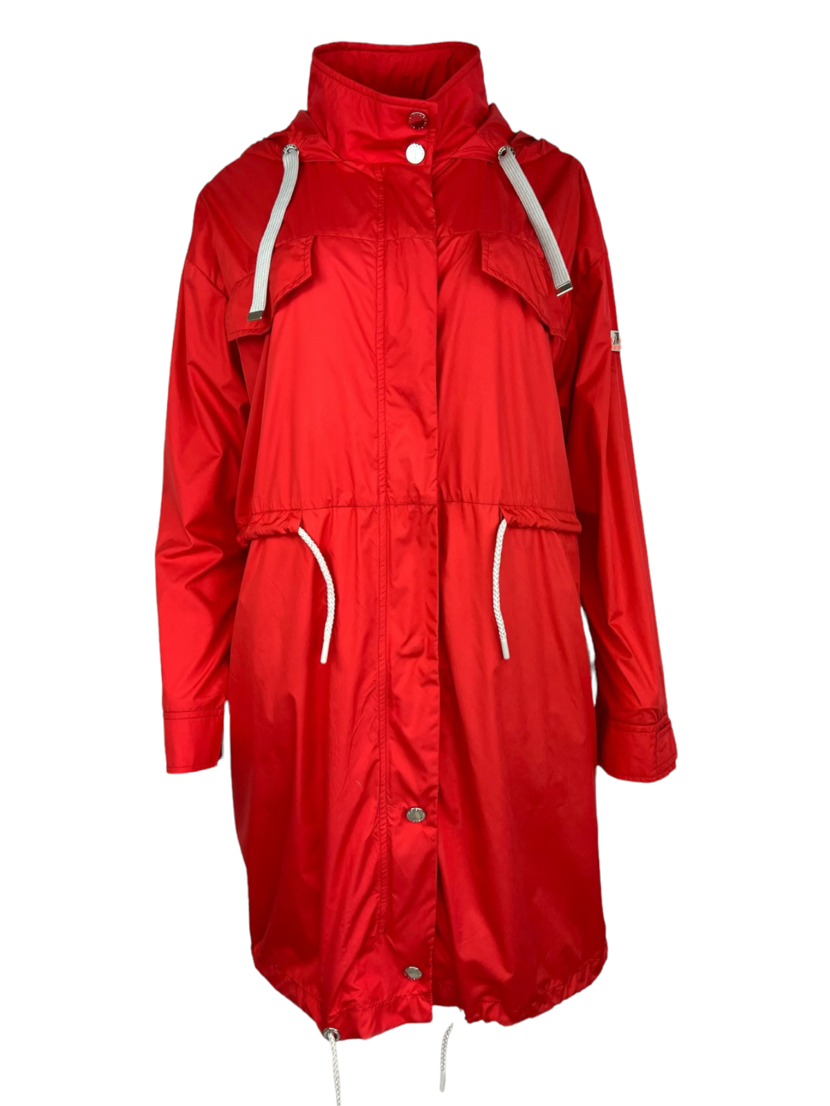 FRIEDA & FREDDIES NEW YORK FRIEDA & FREDDIES PARKA ROT LEICHTER DAMENMANTEL SOMMERMANTEL WINDABWEISEND