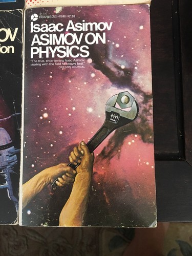 6 Vintage Isaac Asimov Non -fiction paperbacks