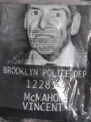 Vince Mcmahon *unopened* jail t-shirt brand new size xl