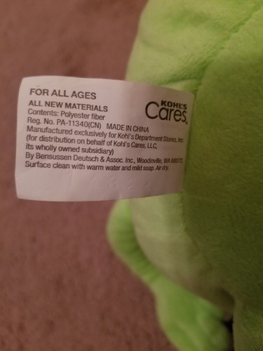 Kohl's Cares Mike Wazowski Plush 12