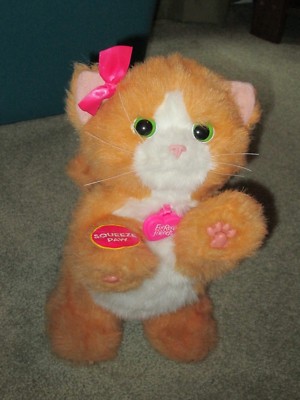 Furreal Friends DAISY PLAYS-WITH-ME-KITTY INTERACTIVE Orange & White CAT 2012