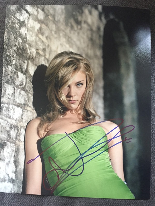 Natalie Dormer Autographs For Sale By Racc Trusted Sellers Real