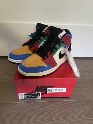 Air Jordan 1 Mid Blue The Great CU2805-100 Size 8.5