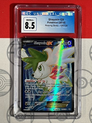 CGC 8.5 2015 Pokemon TCG XY Roaring Skies 106 Full Art