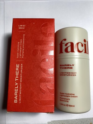 NEW IN BOX UNUSED Facile skincare barely there lightweight moisturizer 1.7 fl oz