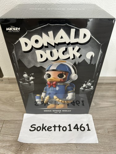MEGA コレクション 400% SPACE MOLLY Donald Duck Pop Mart Mega Space Molly Disney Donald Duck 400% - US