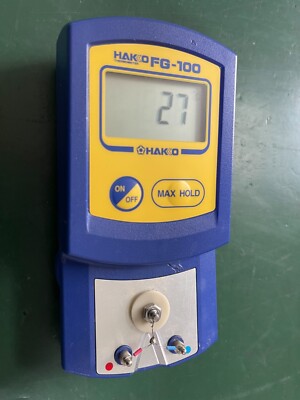 HAKKO FG-100 Thermometer. W/ test sensor lead