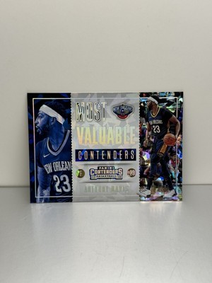 2017-18 Contenders Anthony Davis Most Valuable Cracked Ice /25 Pelicans