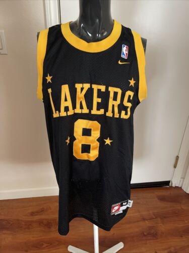 Kobe Bryant #8 Los Angeles Lakers Nike Black '57 Jersey Youth LARGE