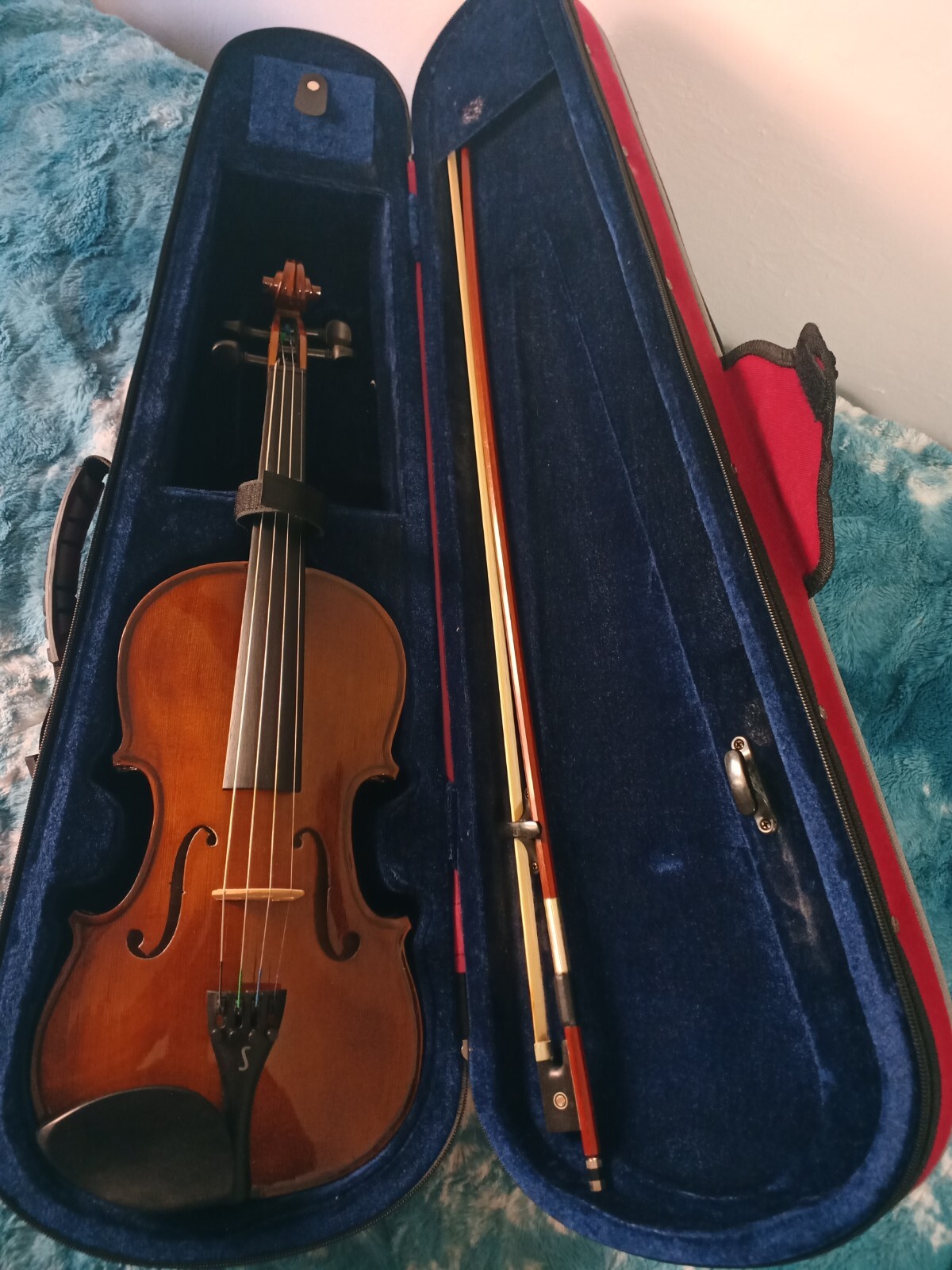 Stentor 1500 Full Size 4/4 Student II Violin with Case | eBay