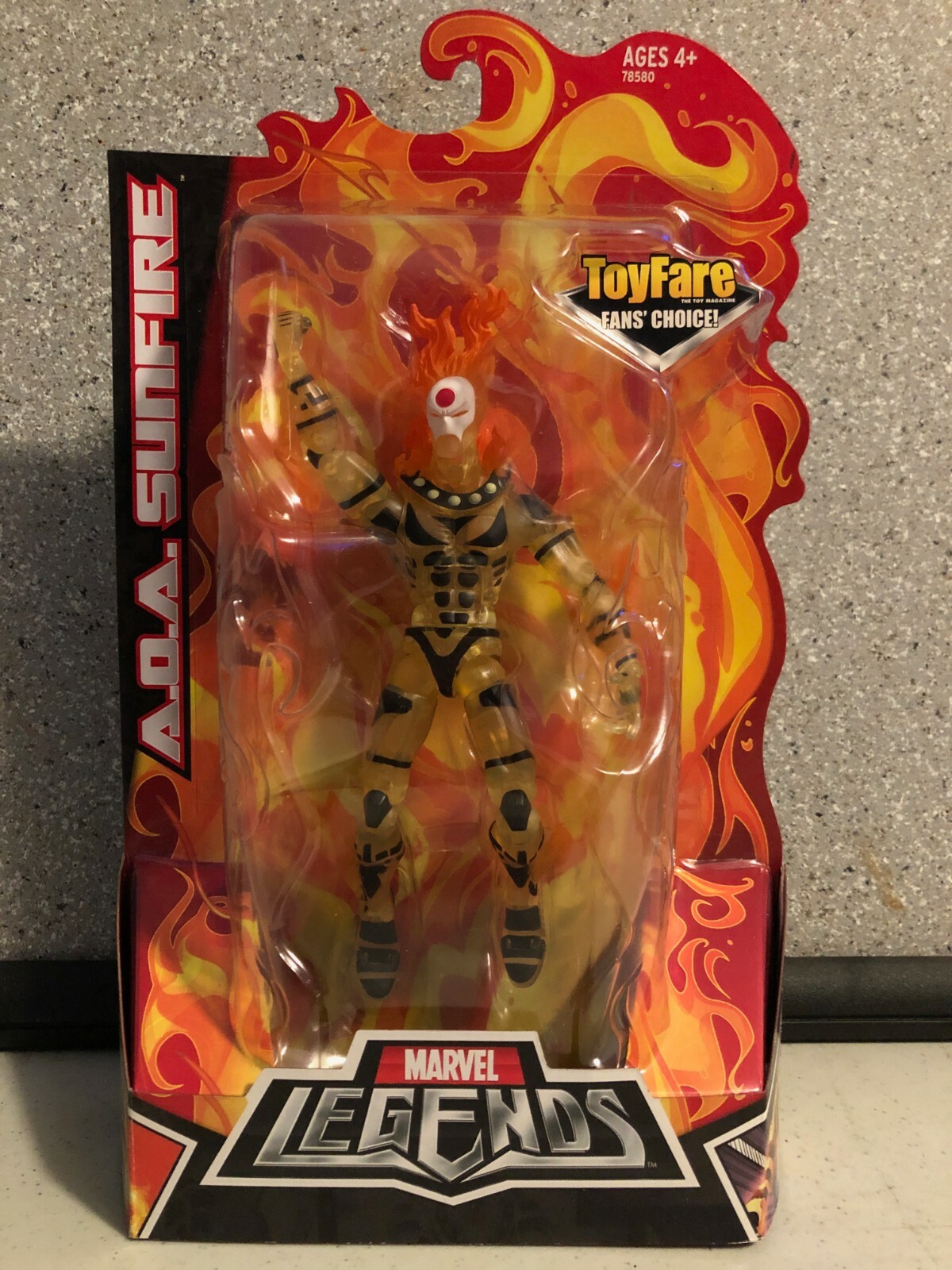 Marvel Legends 6 Age Of Apocalypse Sunfire Toyfare Exclusive rare
