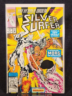 Silver Surfer #71 1st Cover Of Morg 9.0