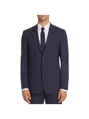 

THEORY Мужской однобортный костюм темно-синего цвета с раздельным блейзером, Navy