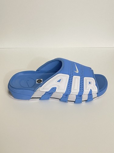 靴 Nike Air More Uptempo Slide blue 27cm Amazon.com | Nike Air More Uptempo Men's Slide University