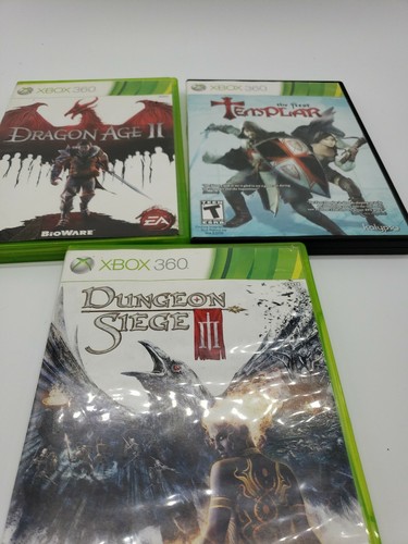 Xbox 360 And Original Xbox Rare Game Lot --No Sports-- Star wars dragon age dark