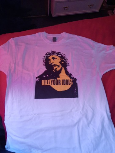 KILL YOUR IDOLS Tシャツ Amazon.com: DreamShirts Jesus - Kill Your Idols Axl Rose T