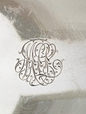 Set of 12 CARTIER Sterling Silver Large 11