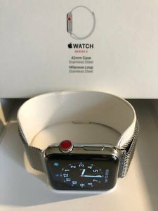 Apple Watch series 3 42mm SS Cellular,GPS OEM Boxing Mint condition | Other Electronics