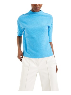 

ALFANI Женский синий блестящий свитер до локтей