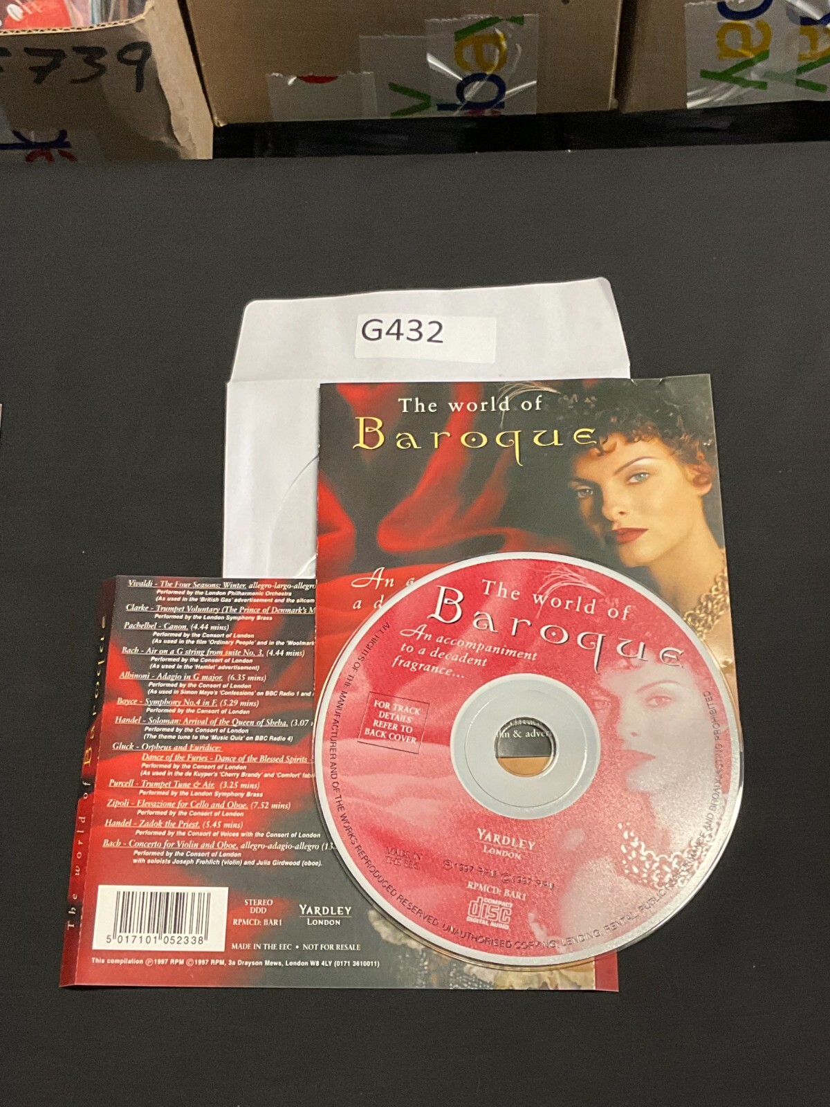 The World Of Baroque (CD, 1997) No Case #G432 | eBay