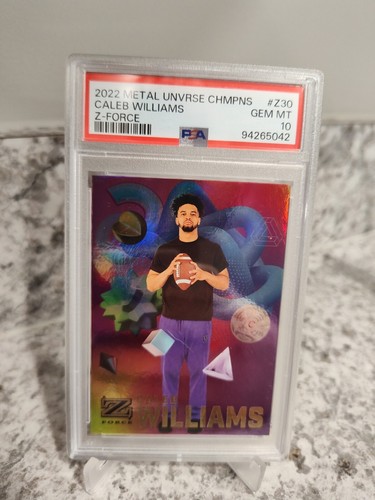 フェルン　psa 10 2022 Metal Universe Champions Z-force #Z30 Caleb Williams