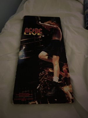 AC/DC Live Special Collector's Edition 2 CD Set w Poster Atlantic 92212