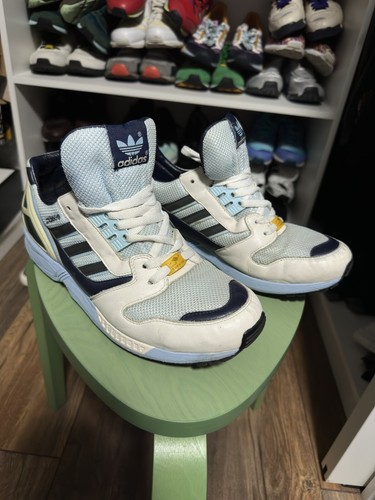 adidas ZX 8000 Grey Court Green Screaming Pink Men's