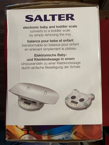 Infant & Toddler Bathroom Scale Salter 914 Baby Weight up to 44lb