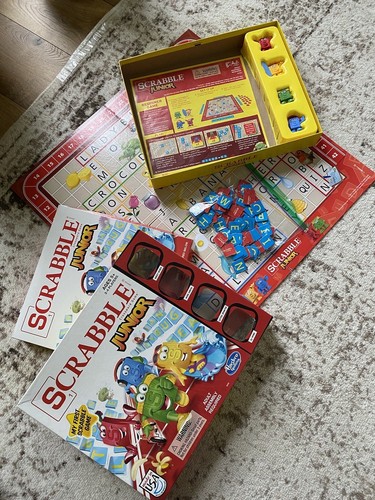 キッズ・ファミリー SCRABBLE Scrabble Board Game, Classic Word Game For Kids Ages 8 and
